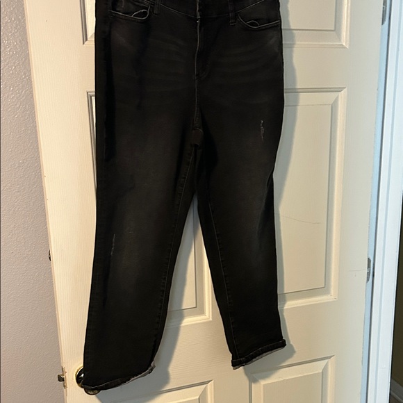 Jennifer Lopez Black Ankle Jeans - Picture 1 of 2